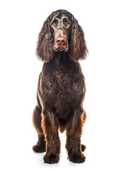 irish water spaniel